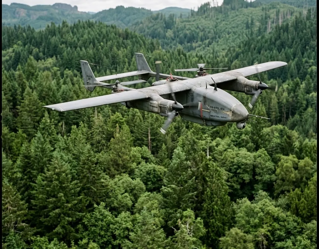 Industrial multirotor and fixed-wing aircraft configurations considered for mapping work