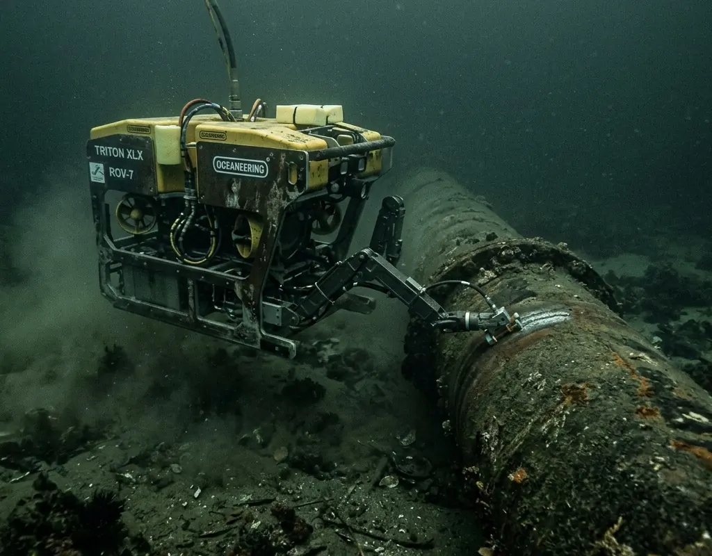 ROV and sonar configurations used to search and reacquire underwater inspection targets