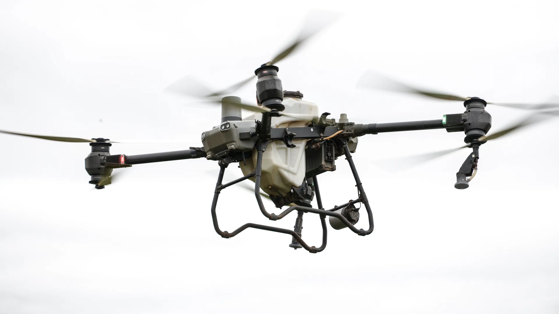 Industrial UAV operating near infrastructure as one branch of a multi-domain unmanned systems map