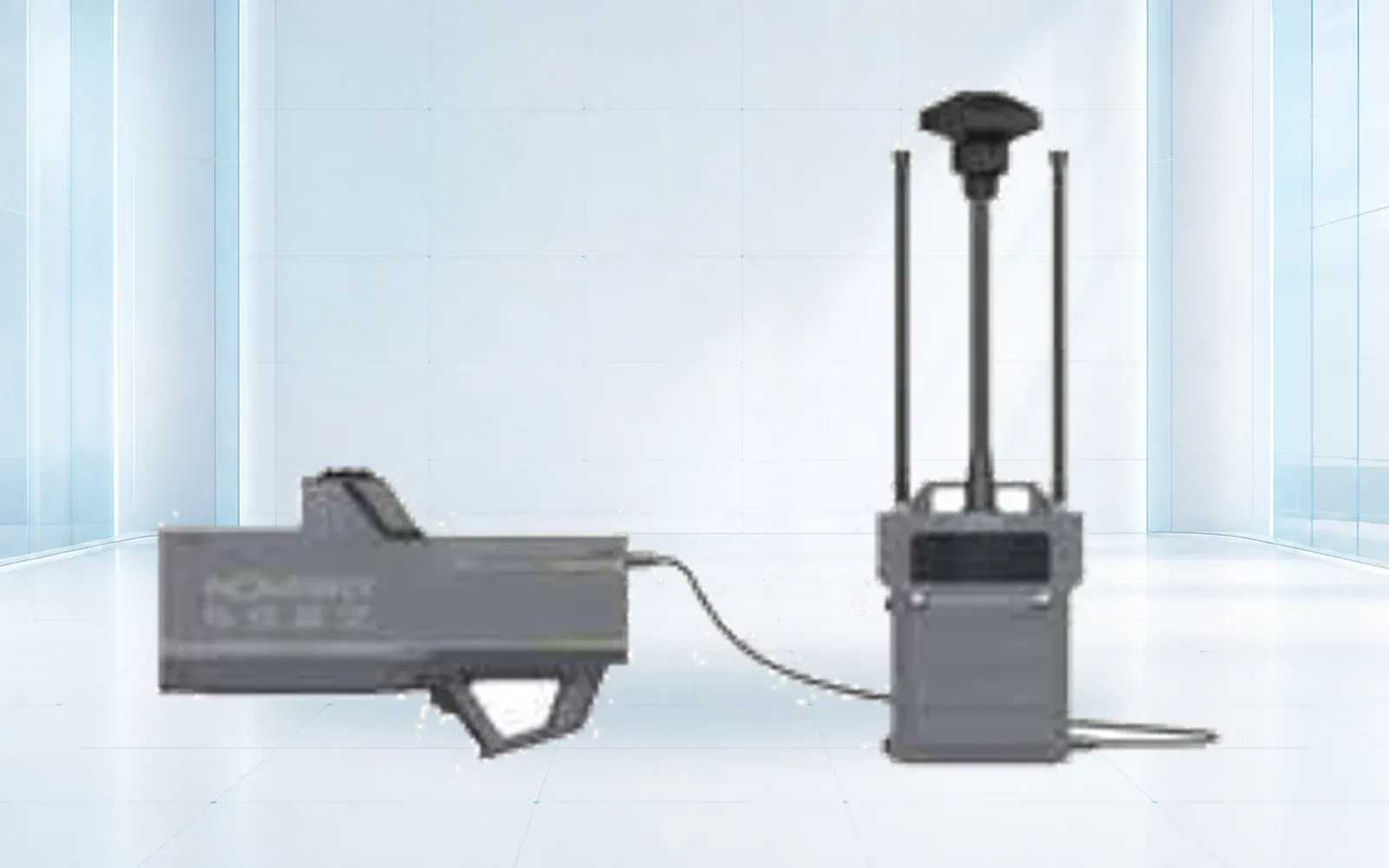 NI-SJG2000B Backpack Counter-UAS System detail view