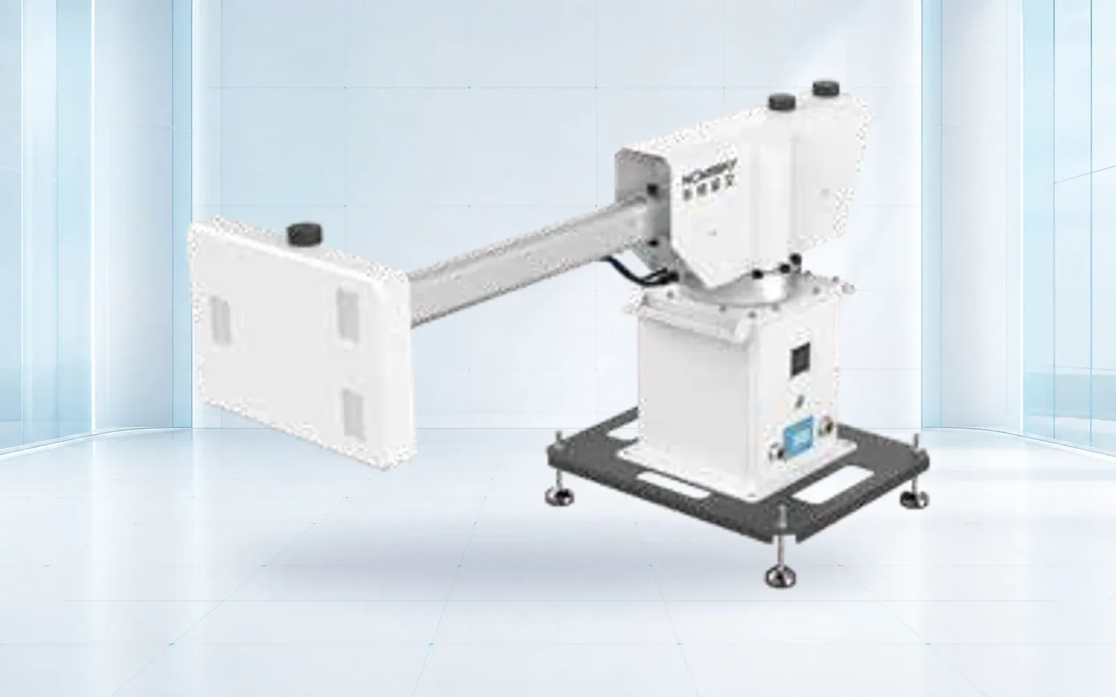 OMNI UXV HAWK-R2S lightweight slope monitoring radar on tripod
