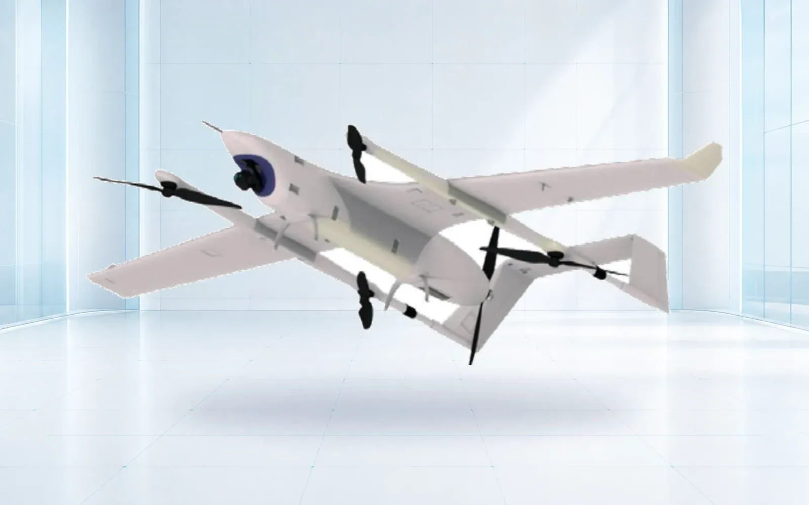 OMNI UXV 3500 tilt-rotor VTOL unmanned aircraft