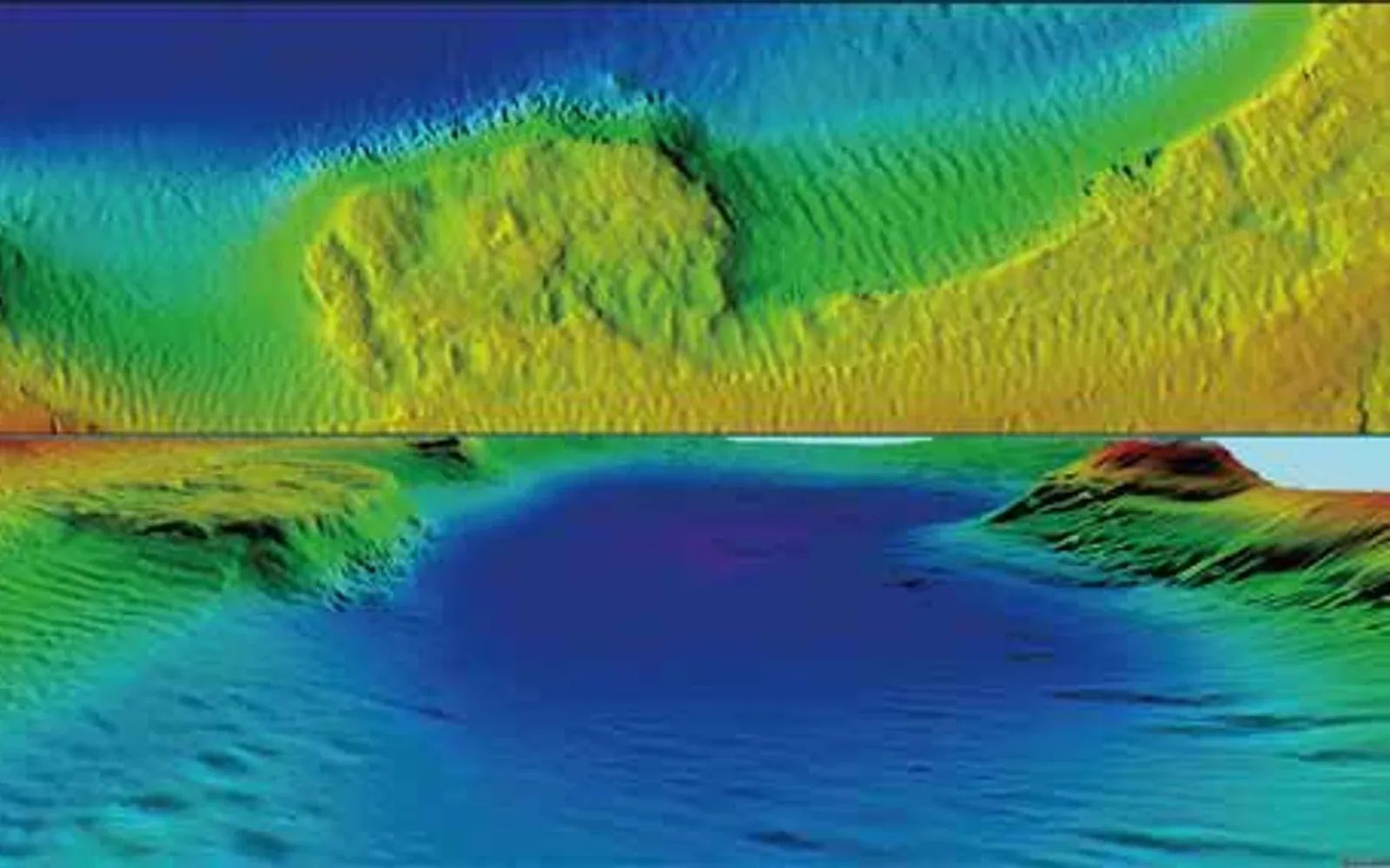 SNR600C Multibeam Echo Sounder application view